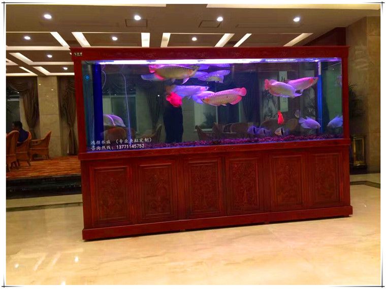 宜兴鱼缸专卖定做实木亚克力鱼缸等各种材质水族箱索浦