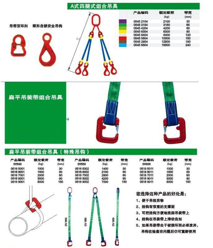 吊装带成套索具