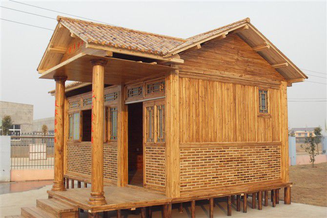 江西厂家供应防腐碳化木木屋定制设计木屋别墅休闲木屋