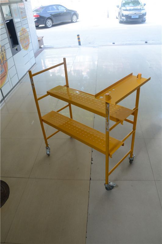 室内装饰粉刷用小型脚手架建筑施工高低空作业架移动方便快捷