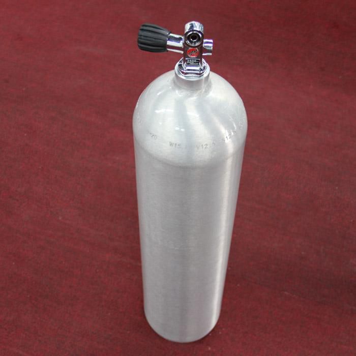 铝合金潜水气瓶12l潜水气瓶潜水氧气瓶