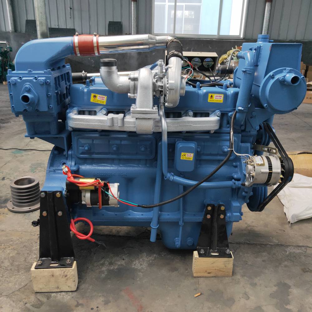 180马力船用潍柴6105带涡轮增压带中冷带海淡水交换器柴油发动机