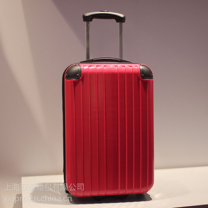 cabinsize竖线条商务登机箱带防撞包角旅行箱双轮四轮可选
