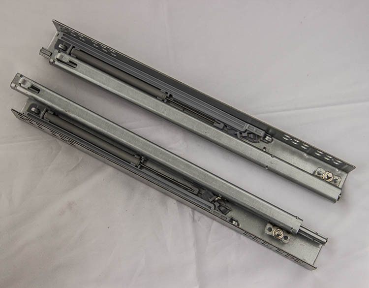 德国进口滑轨办公设备滑轨导轨缓冲静音滑轨