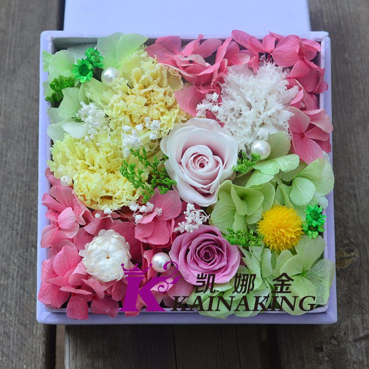 母亲节礼物康乃馨永生花礼盒母亲节创意礼物