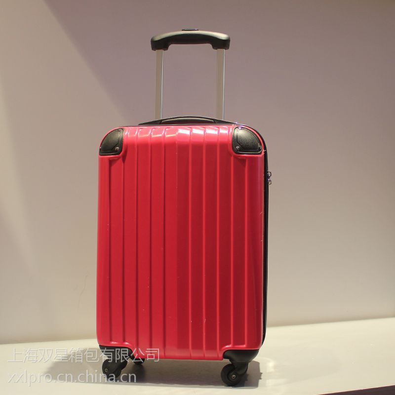 cabinsize竖线条商务登机箱带防撞包角旅行箱双轮四轮可选
