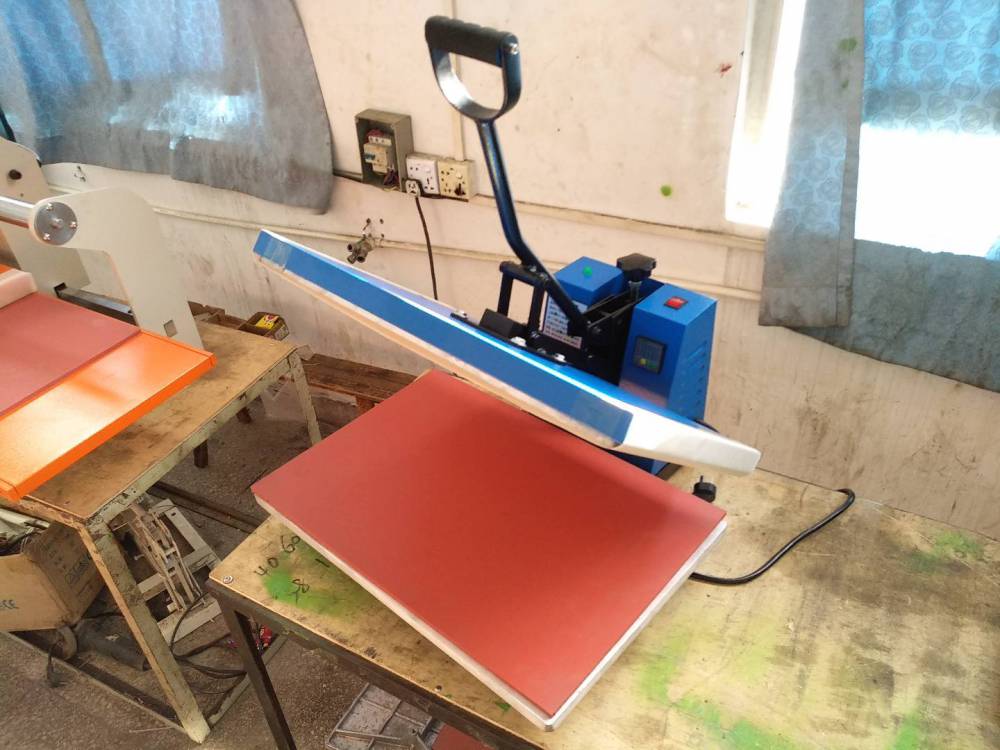 小型单色多色套色服装印花机手动服装印花机手压印图机压钻机