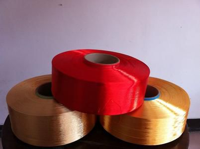 浙江金霞涤纶牵伸丝240dfdy色丝厂家直销