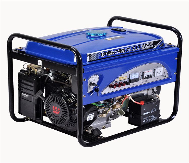 8kw三相380v稀土永磁汽油发电机组380v低油耗便携式汽油发电机