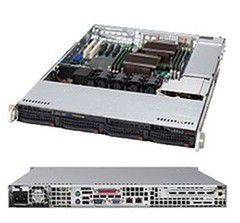 超微 CSE-815TQ-563CB 1U四盘位560W单电源服务器机箱