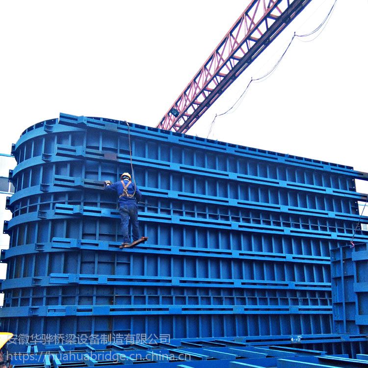 凤台墩身模板圆端模板空心墩定制建筑钢模
