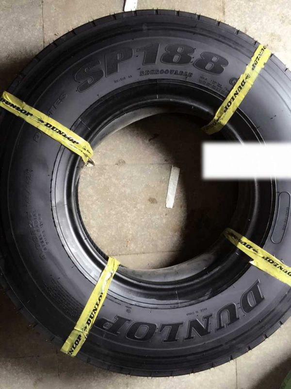 邓禄普轮胎825r20900r20全钢丝载重卡客货车轮胎