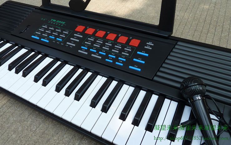 永美电子琴54键多功能电子琴幼儿园兴趣培养ym500e