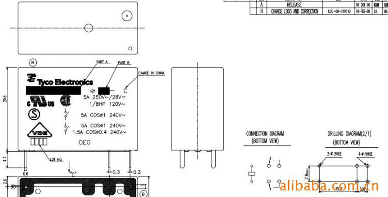 供应omi Ss 224dm王利继电器技术资料 价格 厂家 中国供应商