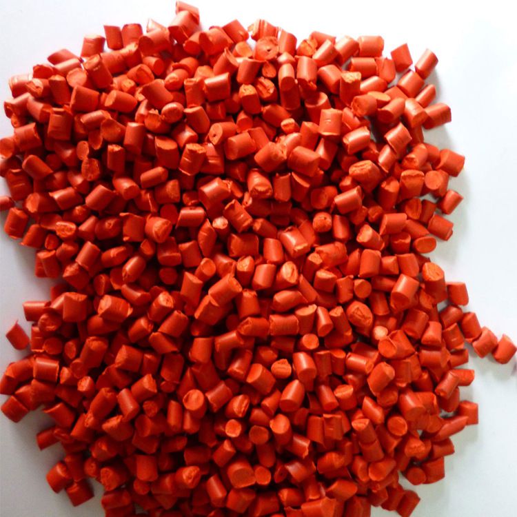 环保低烟无卤阻燃红色母粒环保红磷阻燃母料红磷母粒