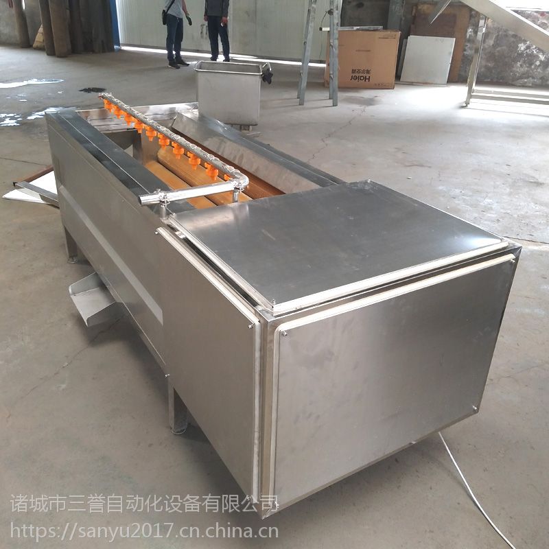 三誉萝卜清洗机 1500毛刷清洗机 厂家直销