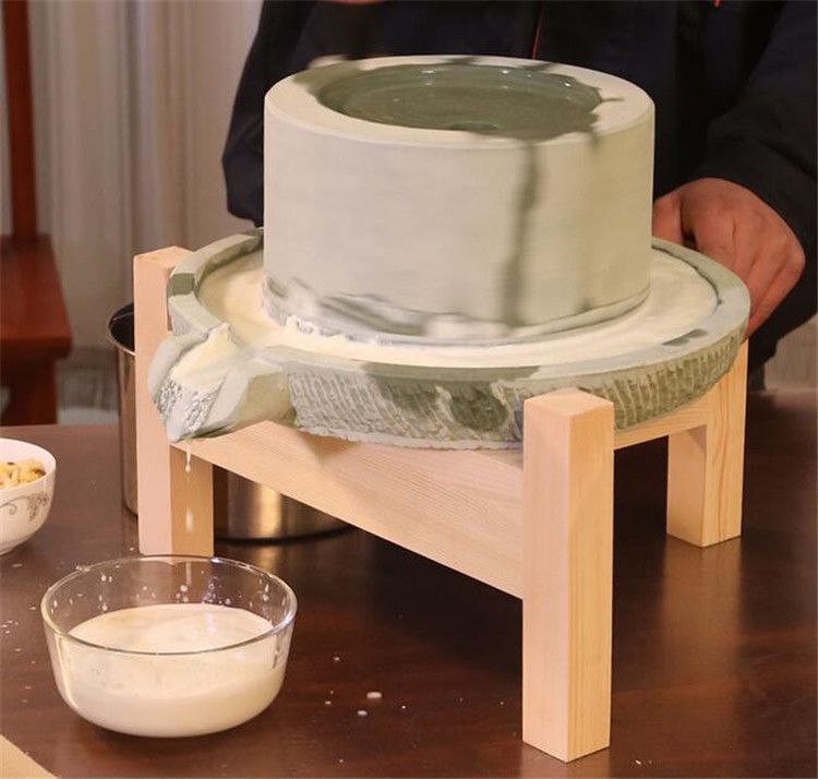 信达打造手摇豆浆石磨休闲自磨米浆石磨健康环保