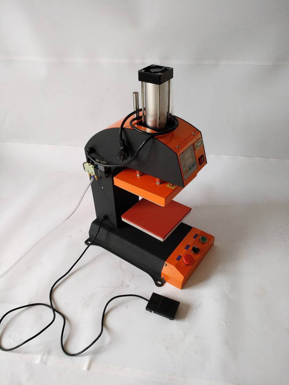 气压单工位压标机小型烫唛机烫码机t恤印花机