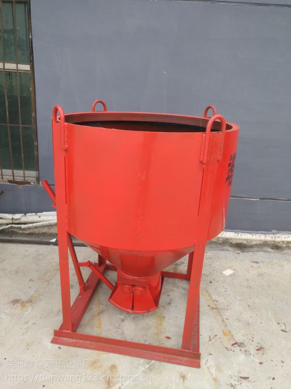 遵化鑫旺4001200圆形双开式塔机料斗用途广