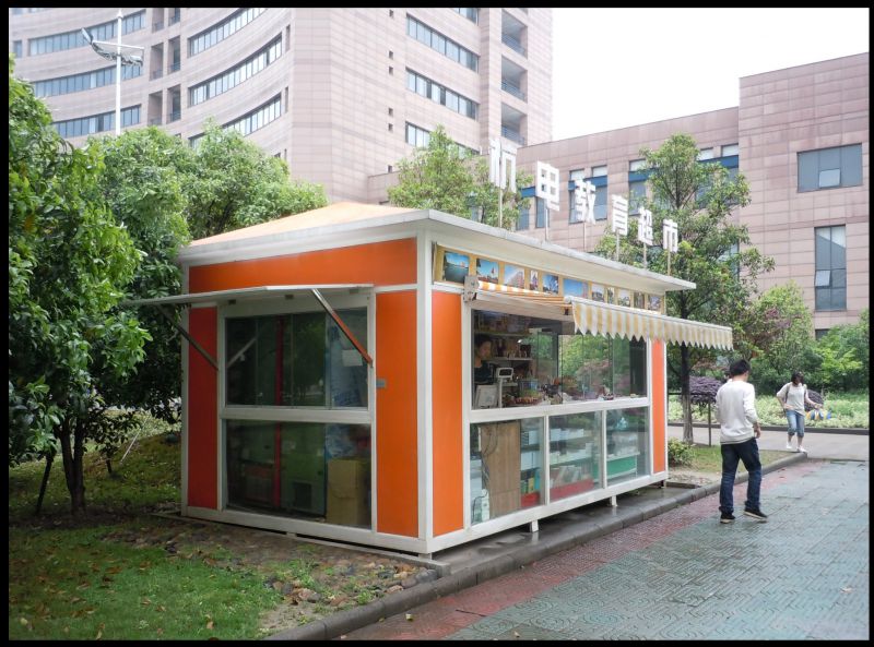 河南移动售货亭厂家售卖商亭价格移动售货车制作铝塑板奶茶亭子造价
