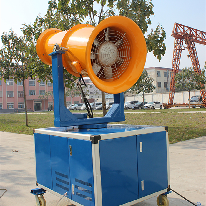 枫雨除尘雾炮机工地除尘降温高射程喷雾机防尘环保除雾机