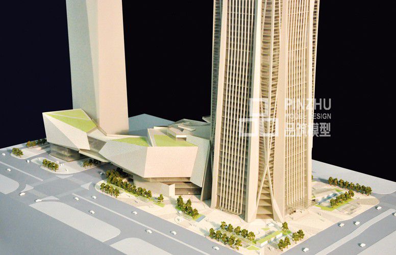 深圳艺术深圳平安大厦1200房地产模型沙盘模型建筑模型