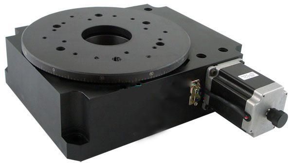 供应ptgd204电动旋转台360度旋转位移台蜗轮角度调节转台