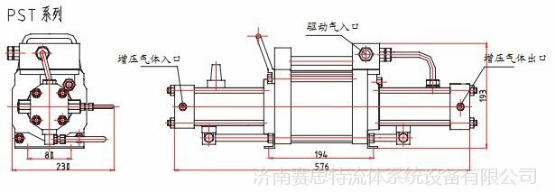 PST系列气体增压泵实物图