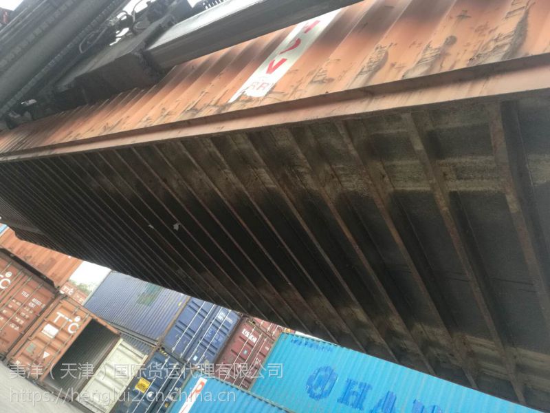 天津港二手12米集装箱普箱出售品质欢迎前来看箱选购