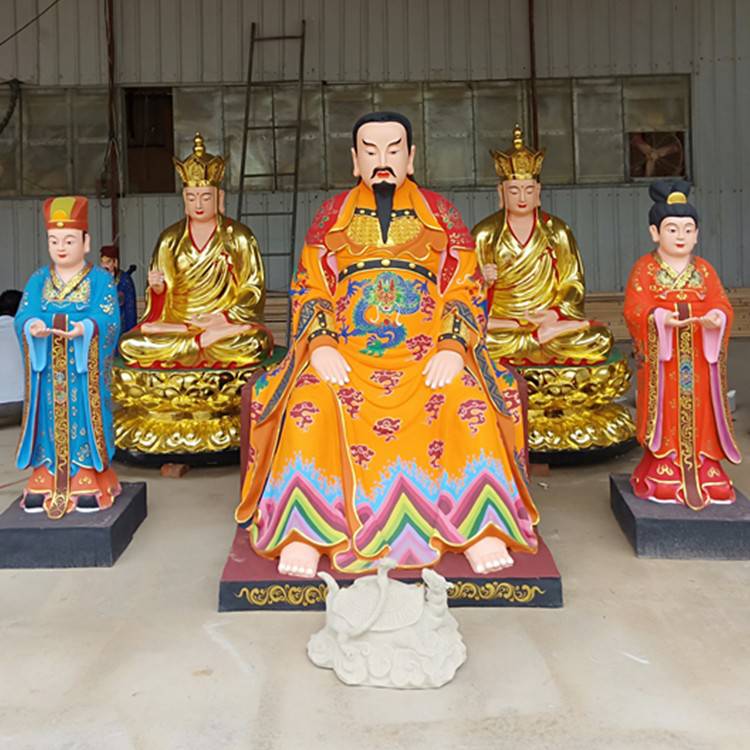 无量祖师神像道教三教祖师神像武当山摆放祖师爷神像玄天上帝神像