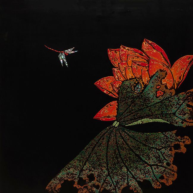 花开一度唯漆画不古