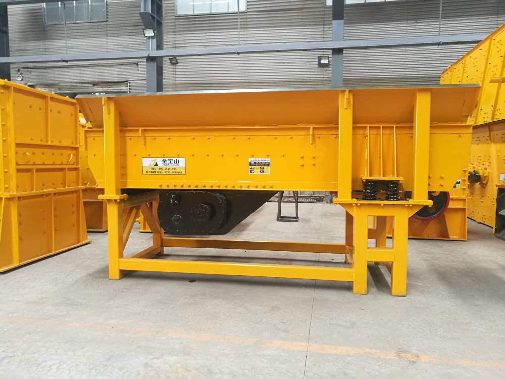 喂料机金宝山zsw490140重型直线振动给料机砂石生产线供料设备