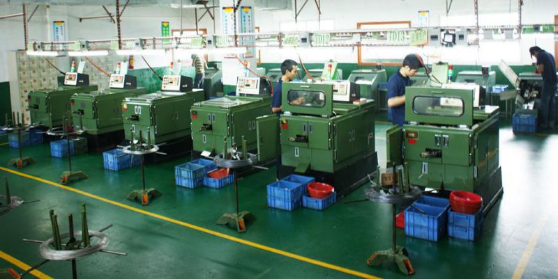 全自动带电脑检测试打头车间2