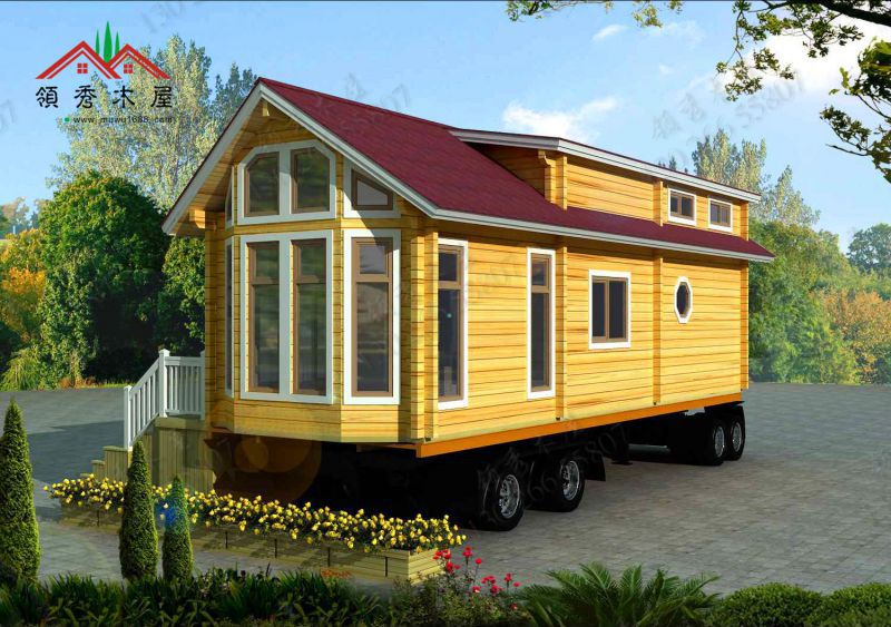 各类现代移动木屋木房车