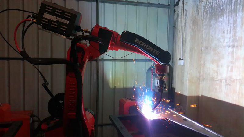 广东东莞伯朗特10kg六轴焊接机器人wd1510a臂展1500mm