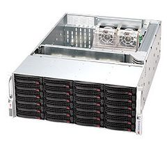 超微 CSE-847E16-R1400LPB 4U 1400W冗余电源 36盘位热插拨机箱
