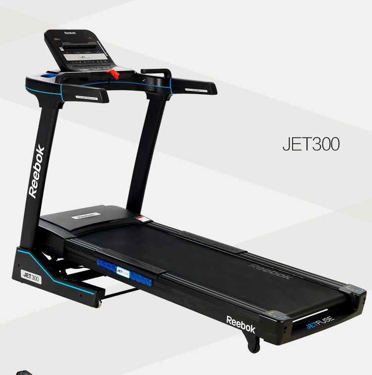 reebok锐步jet200智能静音家用跑步机样机九成新