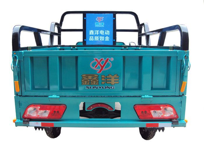 富鑫洋品牌電動三輪車載貨三輪車型號金剛3工程車廂歡迎來廠參加代理