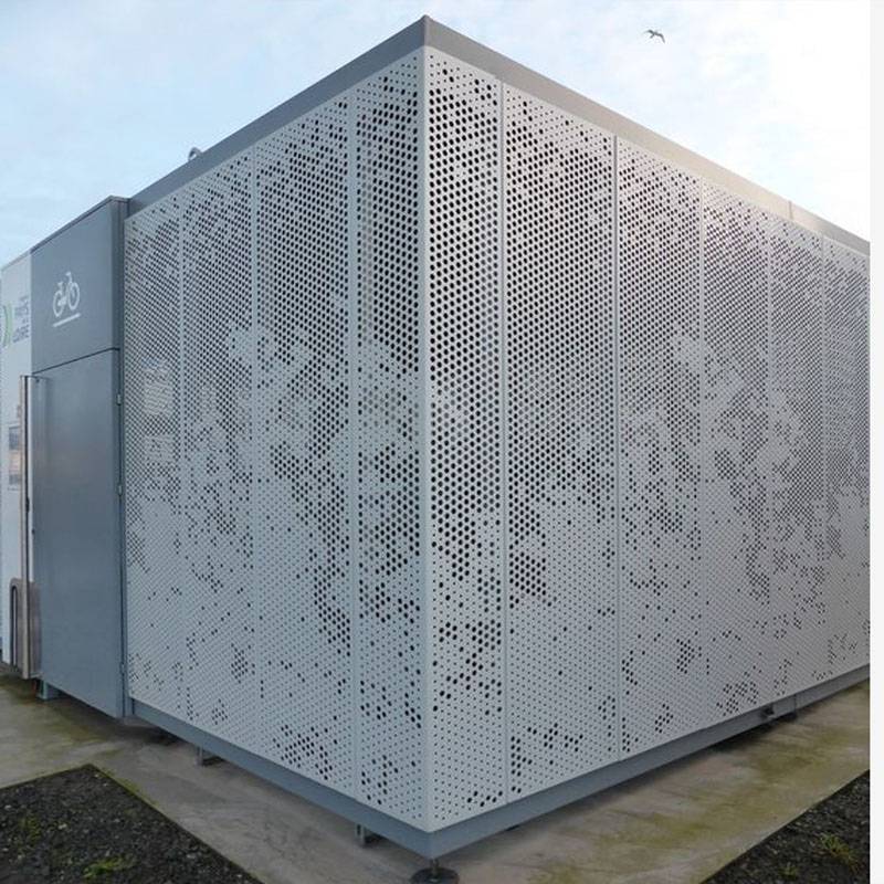 供应幕墙主体铝单板氟碳喷涂冲孔铝单板价格欧百得