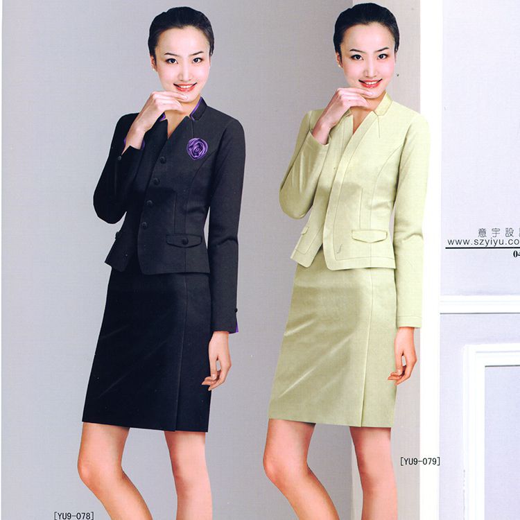 职业女装ol职业女装秋季套装套裙设计办公文员工服定做 价格 厂家 中国供应商