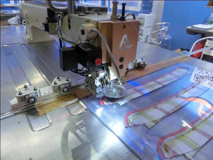 山东临沂羽绒服棉服模板缝纫机