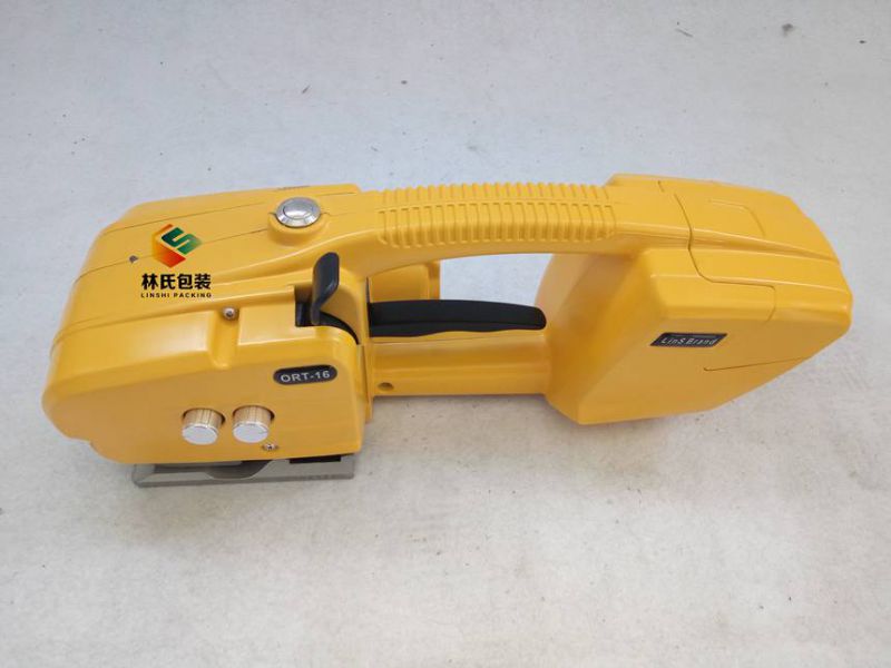 linspp带pet带打包机ort16手提电动打包机
