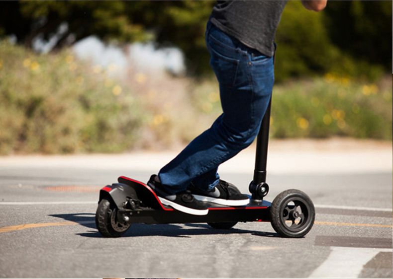 mk梦客三轮电动滑板车儿童成人炫酷体感车便携式代步工具