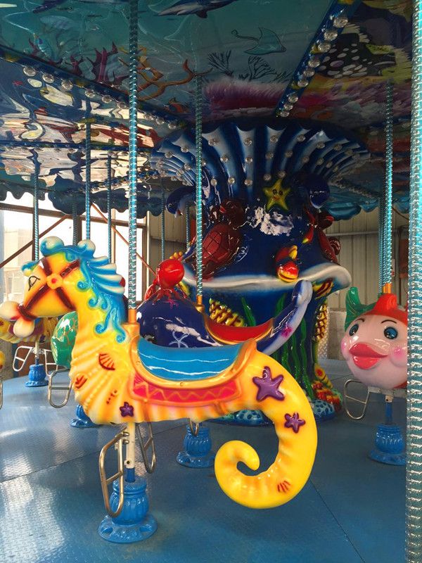 海洋转马嘉信游乐儿童游乐设备旋转木马