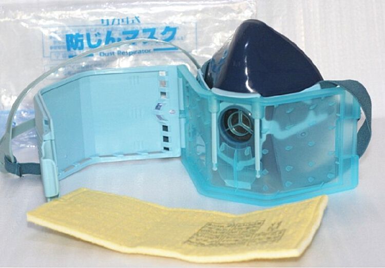 koken兴研电焊防尘口罩半面罩电焊口罩防电焊烟尘1005r