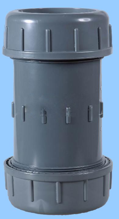 伸缩接upvc给水管件快接塑料抢修接速接管件接头临沂厂家定做批发