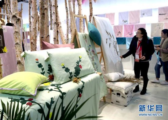 中国国际家用纺织品及辅料博览会在上海揭幕