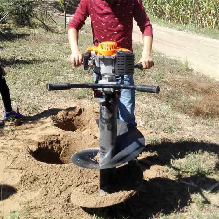 种树挖坑机 商丘汽油打坑机 手提便携式植树机