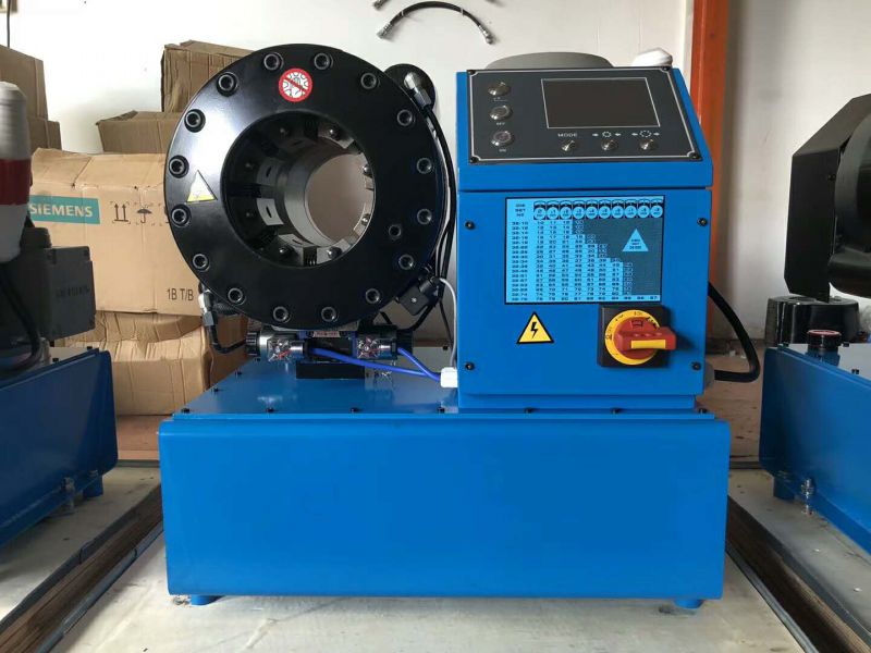 智能电脑数控胶管扣压机