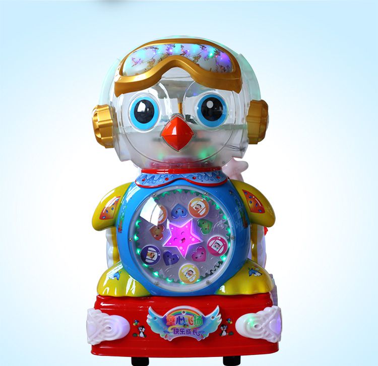 儿童投币摇摇车企鹅儿童摇摆机企鹅总动员儿童投币摇摇车